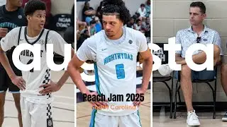 FELIPE QUI&Ntilde;ONES Ends His AAU Journey with a STATEMENT at Peach Jam in Front of College Coaches PR🇵🇷
