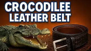 &ldquo;Inside the Luxury: How Crocodile Leather Belts Are Made&rdquo;