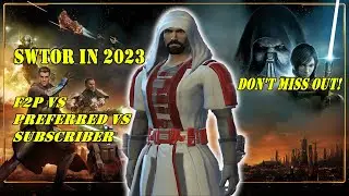 SWTOR | F2P vs Preferred vs Subscriber | What are the differences?