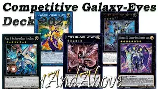 Yugioh Competitive Galaxy Eyes Deck 2021