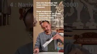 Full Spa treatment for this Masakage Yuki 240mm Gyuto Shirogami#2