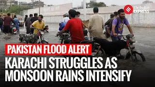 Heavy Monsoon Rains Lash Karachi as Pakistan Faces Severe Flood Risk