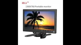 Unboxing e Teste - Monitor de 10.1