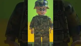 Как сделать немецкого офицера из Lego #lego#лего#legomilitary#леговойна #minifigures#ww2#legofigure