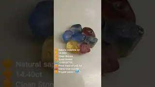 Natural sapphire lot   💎  💎