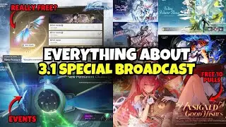 Wuthering Waves Version 3.1 Special Broadcast Overview | Banners, Events, QOL & Major Updates