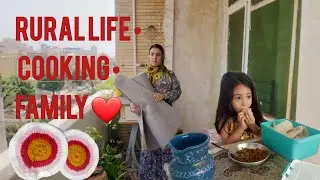 Daily Life of a Rural Woman 🌸 Traditional Cooking, Knitting & Family Moments