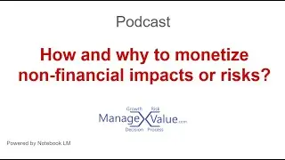 How and why to monetize non-financial impacts of risks? (MXV Podcast)