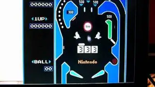 Nintendo NES (Famicom) Pinball Game