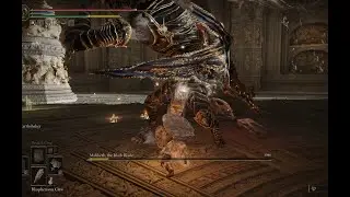 Maliketh Boss Fight Elden Ring (Guard Counter and Parry) Finger Print Stone Shield and GiantCrusher