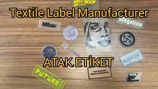 Silicone Label - Silikon Etiket  - Soft Silicone - Transparent Label - PVC Label