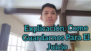 Almacena ABRIGOS Y MADERA Para el JUICIO en INVIERNO- Palabra Explicada Por Diego Ortiz