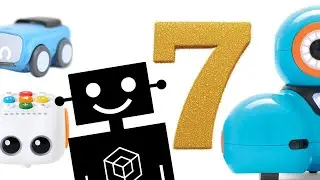 Robotics for STEM: See the seven types of robots I use!