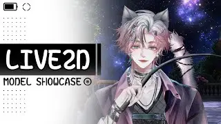 【Live2D Model Showcase】Shadow Cat Pink Ver.【Live2Dモデル】