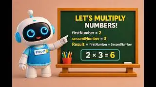 Learn Multiplication with Python for Kids | Beginner Coding Lesson 🤖🐍