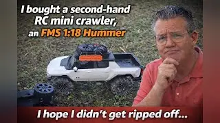 I Bought A Second Hand RC Mini Crawler, A FMS Hummer... I Hope I Didn't Get Ripped Off... #rc