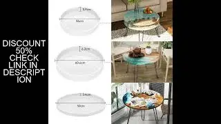 60cm Ocean Big Round Rectangle Table Resin Mold Oversize Round Table Ornaments River Table Silicone