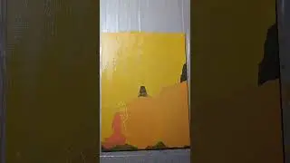 Friendly Fox In a Pumpkin Patch | easy fall painting tutorial 