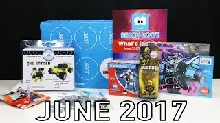 JUNE 2017 BRICKLOOT LEGO UNBOXING - LEGO SUBSCRIPTION BOX