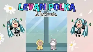 LEVAN POLKA full Song with cats meowing #duetcats #cute #cat #meowing 