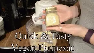 Vegan Cashewnut Parmesan | Quick & Tasty #2