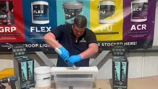 TriRoof HPX Repair Kit | Live Waterproofing Demo with Adam