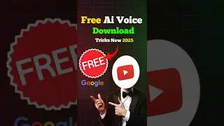 Free AI Voice Generator 2025 | Sabse Easy Tarika 😱 Ai Voice Kaise Banaye Text to speech