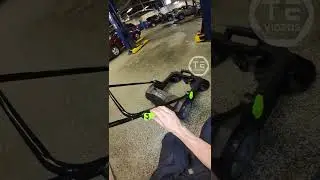 VEVOR Walk Behind Floor Sweeper 👀👌 #vevor #broom #walkbehind #sweeper #pov #linkinbio