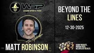 NHL Picks & Predictions 12/30/2025 | Beyond the Lines with Matt