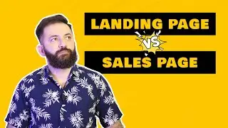 Landing VS Sales pages: Comparison With Examples
