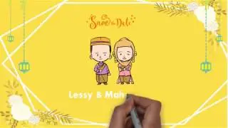 Undangan Digital Lessy & Mahmuddin ELEGAN new Design