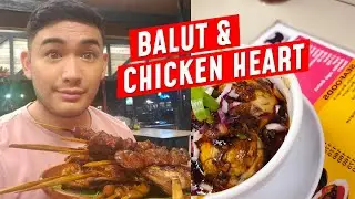 TRYING BALUT AND CHICKEN HEART IN THE PHILIPPINES - Vlogmas 2019 (Day 10)