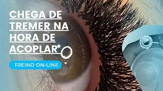 EXTENSÃO DE CÍLIOS PARA INICIANTES 🚨 Como treinar o direcionamento e acoplagem! VOLUME BRASILEIRO
