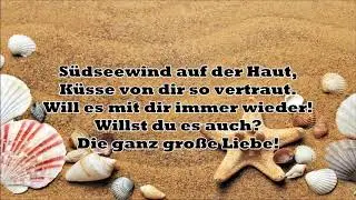 Südseewind auf der Haut - Wolkenfrei (mit Lyrics)