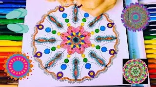 Coloreando mandalas: Terapia 48 #art #noacelereselproceso #lascosasbuenastomanuntiempo #coloreo