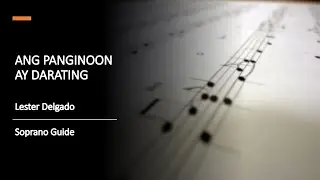 Ang Panginoon ay Darating (SOPRANO)