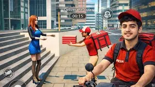 Aaj Bana Delivery Boy 😨 | First Day Job Gameplay | Bike Delivery Game