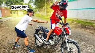 ACHAMOS A MOTO ROUBADA DO MEU AMIGO !!