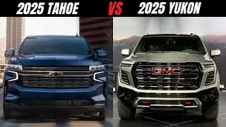 2025 GMC Yukon vs Chevrolet Tahoe | Ultimate Full‑Size SUV Showdown