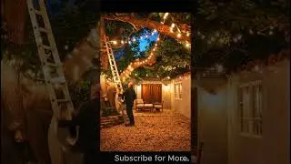 This Backyard Turned Into Pure Magic ✨#shorts #shortvideo #backyard #backyardtransformation