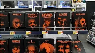 Halloween Movie Hunting at Walmart + New Iron Maiden Album Unboxing