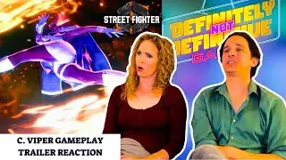 Street Fighter 6 C Viper Gameplay Trailer Reaction