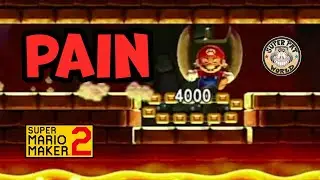 Most PAINFUL Run Ending Level Yet 💔 Super Mario Maker 2 | Nintendo Switch
