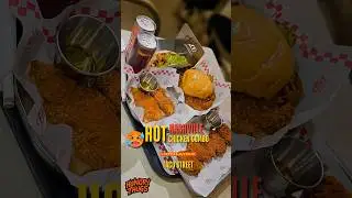 SPICIEST #HotChicken 😱🔥 | Taco Street  #nashville #spicyfood #shorts #foodshorts #youtubeshorts