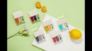 🧡 Adorable Vegan Peel-Off Nail Polish &ndash; 6 Sweet Shades! 🍒