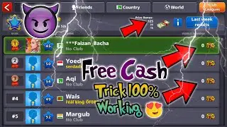 8 Ball pool Cash Trick 💸 Esey League win 0 Winning