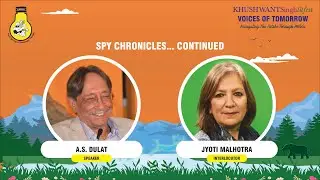 KSLF 2025 | Spy Chronicles... Continued | A.S. Dulat | Jyoti Malhotra