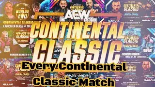 Every AEW Continental Classic 2 Match