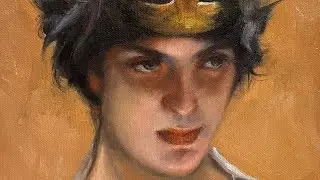 Portrait Oil Painting TIMELAPSE | Cleopatra J. W. Waterhouse 