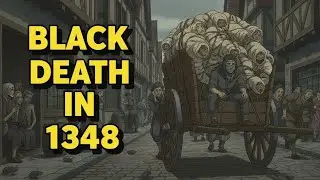 A Tour of Paris During the Black Death of 1340s (AI Reconstruction Art)